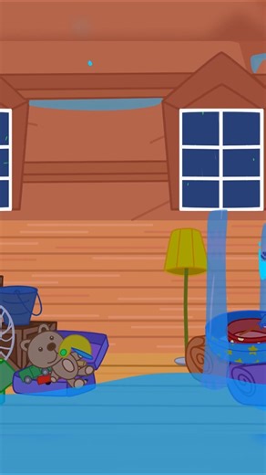 Our House is Flooded 🏡🌊 #woanetwork #Wolfoosong #babysongs #nurseryrhymes ------------------------------------- Watch more on: Wolfoo Nursery Rhymes | WOA Network