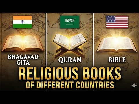 Comparison: Bible vs Quran vs Gita: Which Countries Read What?