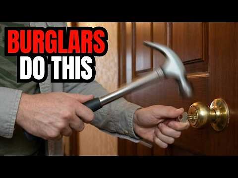 Former CIA: How Burglars Can Bump YOUR Cheap Front Door Lock