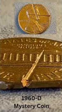 1960 D mint mark Penny "the hidden errors"