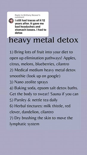 Replying to @Brittany Beaver Screenshot to read later! Dr. Morse also talks about these methods in the “Detox Miracle Sourcebook” which i would also recommend reading! #heavymetaldetox #naturalhealing #heavymetalpoisoning #gadoliniumtoxicity #heavymetaldetoxsmoothie #medicalmedium #mricontrastreaction #gadoliniumpoisoning #chronicillnessawareness #autoimmunedisease