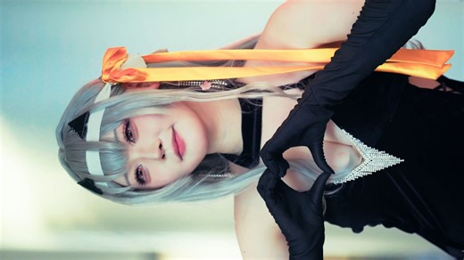 二次元漫展精选小姐姐 | 角色扮演｜Cosplay Gril | 摩登妮娅礼服_哔哩哔哩_bilibili