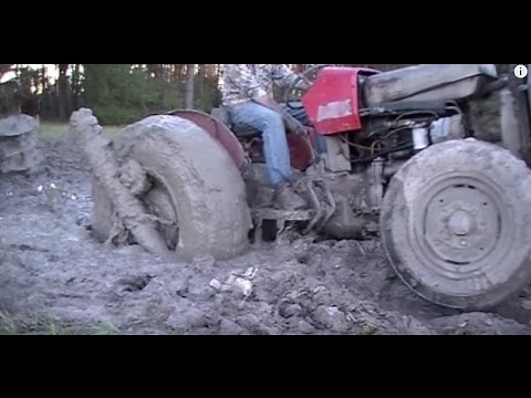 Tractor Stuck, How to get it Unstuck. Brilliant!