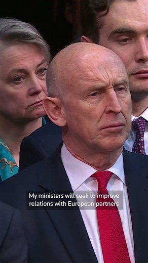 King Charles sets out UK government's agenda