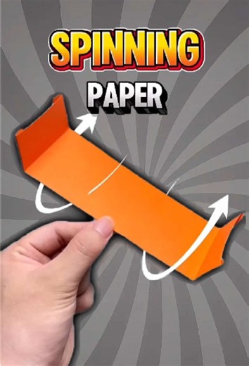 How To Make A Spinning That Actually Flies #origami #papercraft #origamitutorial #flying