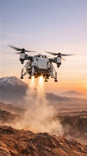 Meet Orpheus—A hopper mission built to hunt for life in Martian volcanoes #Shorts