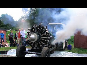 Russischer Sternmotor - Russian Radial Engine Start and Run