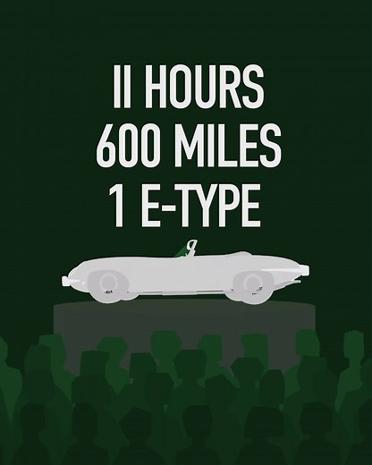 32K views · 390 reactions | A look at how the E-Type convertible made one of the most impressive long hauls ever - all whilst in its final stages of development  | Car Throttle | Facebook