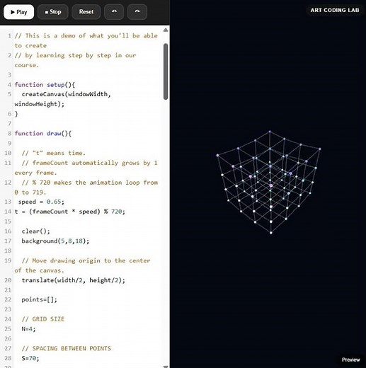 Learn Creative Coding [p5js]