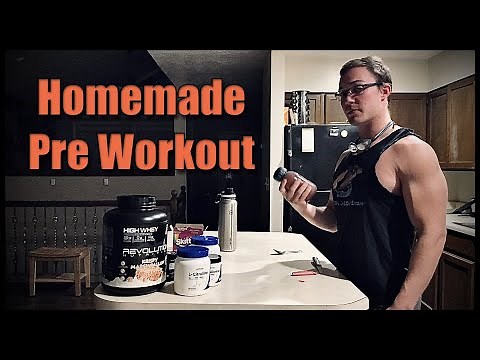 Make Your Own Pre-Workout Supplement