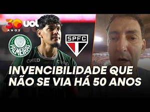 NOVO 1 A 0 E TABU CONTRA O SÃO PAULO: PALMEIRAS NÃO ENCANTA, MAS VAI À PAUSA LÍDER, ANALISA PVC