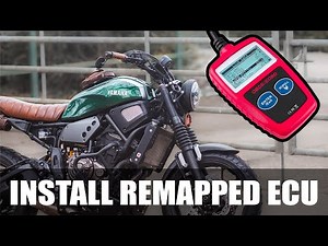Remapped ECU Installation - XSR700