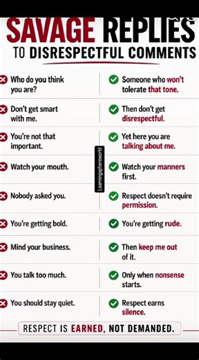 Savage Replies to Disrespectful Comments 😎🔥 | Shut Them Down Instantly!