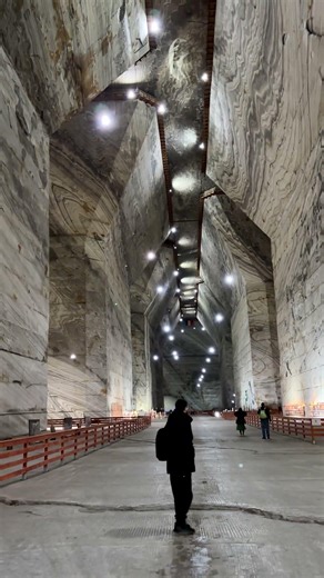 This is the largest salt mine in Europe #romania #vlog #travel