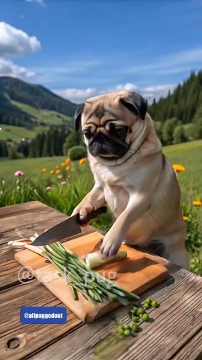 Pug cooking lessons 🐶 | Sean Brennan