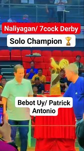 NALIYAGAN 7 COCK DERBY SOLO CHAMPION 🏆🐓 BEBOT UY/ PATRICK ANTONIO ENTRY NAME: SF VM SAGUPAAN WINNING LINE #reelsfypシ #highlights #followers | Wgf Slasher