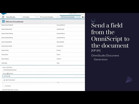 Send a field from the OmniScript to the document [EP-20]
