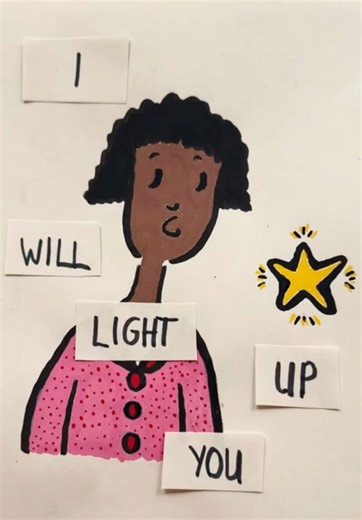 Guiding Light: An Inspirational Illustration