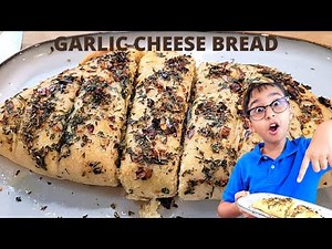 Stuffed Garlic Bread In The Oven | Easy Cheesy Garlic Bread Recipe At Home From Scratch