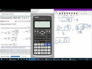 Trigonometry - HW#5 Question #13 & Precalculus - HW#4 Question #25 - MyLab Math