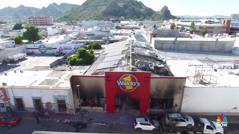 23 dead, 12 injured in fire and explosion at a store in northwestern Mexico