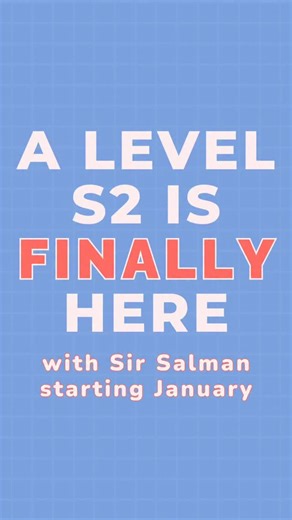 Mathlete by Saad on Instagram: "A Level S2 is finally here —> and it’s been built the right way 📈 This January, Mathlete’s A Level lineup expands to include 𝑺𝒕𝒂𝒕𝒊𝒔𝒕𝒊𝒄𝒔 (𝑺2), alongside our 𝗣𝟭 𝗰𝗿𝗮𝘀𝗵 𝗰𝗼𝘂𝗿𝘀𝗲 𝗮𝗻𝗱 𝗠𝟭 & 𝗦𝟭 𝗿𝗲𝗴𝘂𝗹𝗮𝗿 𝗰𝗹𝗮𝘀𝘀𝗲𝘀. Built for students who want clarity, structure, and confidence - not rushed explanations or surface-level prep. S2 will be led by 𝗦𝗶𝗿 𝗦𝗮𝗹𝗺𝗮𝗻 𝗙𝗮𝗿𝗼𝗼𝗾. With 12+ years of experience and a strong reputation thro
