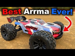 Arrma Kraton 6S BLX V6 - Best 1/8 RC monster truck basher truggy?
