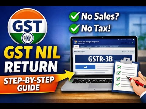 How to File GST Nil Return Online | Step by Step Guide