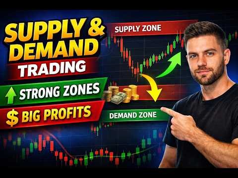 Supply & Demand Trading Strategy (Beginner to Pro) | How to Identify Strong Zones on Any Chart