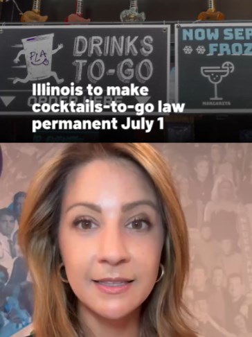 🍸 Illinois is making cocktails-to-go permanent starting July 1. Restaurants and bars can continue offering cocktails for takeout and delivery, provided they comply with state requirements, including age verification, sealed containers, proper labeling, employee delivery, and applicable liquor licensing. #Illinois #CocktailsToGo #AlcoholDelivery #RestaurantNews