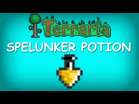 How to Make a Spelunker Potion In Terraria: Ingredients & Uses