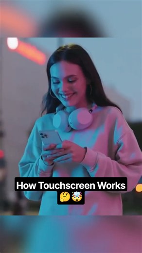 How Does Your Phone Know Where You Touch? 🤯 | Touchscreen Explained #shorts
