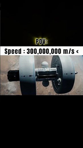 Spacecraft which travel with more than speed of light