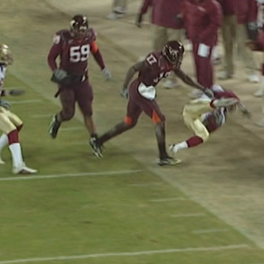 90K views · 443 reactions | Kam Chancellor always brought the BOOM for Virginia Tech Athletics  | ACC Network | Facebook