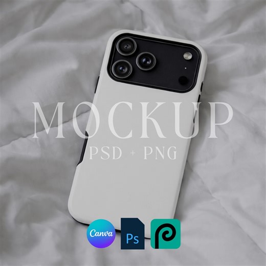 Phone Case Mockups, Prinitfy Tough Case Mock Up, Canva Drag and Drop Device Mockup, PSD iPhone Case Mock up Bundle, Instant Download - Etsy Australia