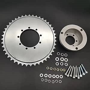 44T Sprocket Rear Hub & Adapter Assembly - Mag Wheel Gas Motorized Bike