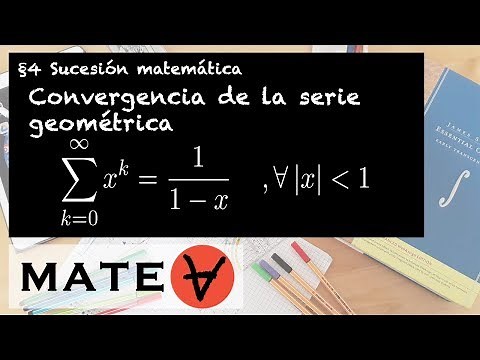 Convergencia de una serie geométrica Ejemplos Demostración