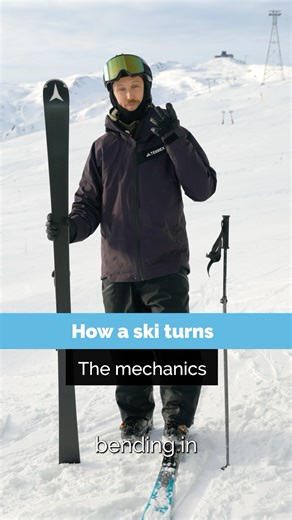 How A Ski Turns? | Join our Freeride Camp and Level up your Skills #skiing #shorts