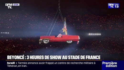 59 titres, trois heures de show, 80.000 fans et Miley Cyrus... Beyoncé a donné son premier concert au Stade de France