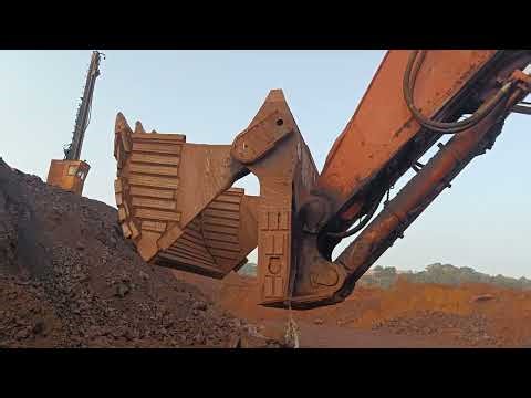 Automatic lubricating to each friction places in 20 ton capacity bucket excavator.