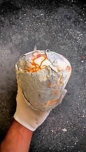 11K views · 63 reactions | Unveiling the magic of saggar firing! ✨ This vase features stunning fern imprints and vibrant flashes of orange and blue. The natural materials used during the process create these incredible patterns, making each piece truly unique. What do you think of these beautiful details? #SaggarFired #DiLucaCeramics #CeramicArt #NatureInspired #HandmadeCeramics | Di Luca Ceramics | Facebook