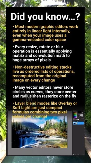 Graphic editors: hidden math, color tricks and non‑destructive workflow secrets