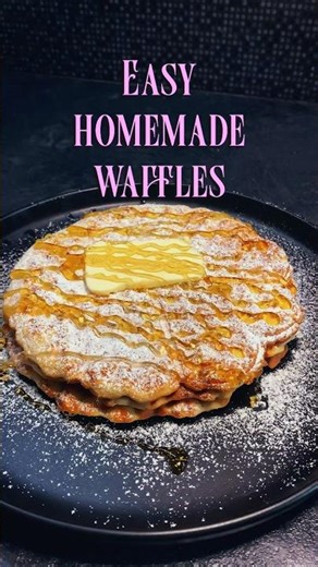 Easy Homemade Waffles | Γρήγορες και Αφράτες Βάφλες στο Σπίτι