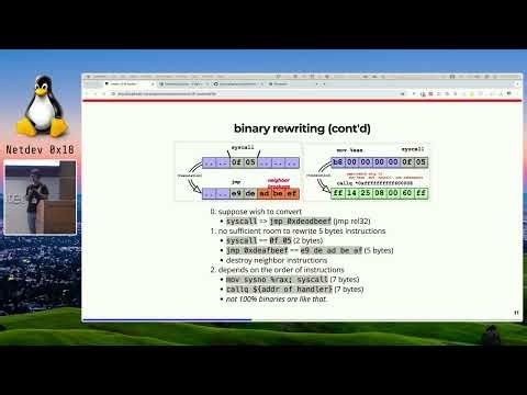 Netdev 0x18 - Benefits and drawbacks of syscall hooks