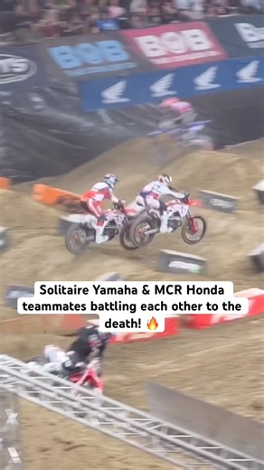 Solitaire Yamaha & MCR Honda INSANE Battles! #dirtbike#motocross#racing#fyp#iphone#viral#bike#rider