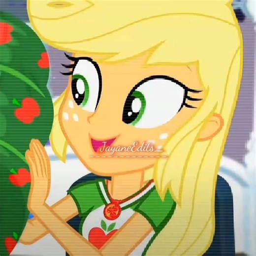 #AppleJack and #fluttershy Edit trend minha favorita sempre será Apple Jack!❤️🧡💛
