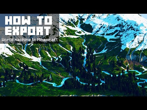 World Machine Tutorial: Export Maps to Minecraft