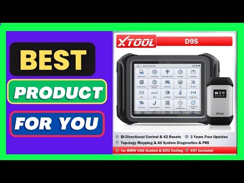 XTOOL D9S Car Diagnostic Tool Wireless OBD2 Scanner
