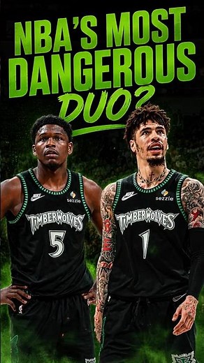 LaMelo Ball & Anthony Edwards Might Be the NBA's Best Duo 👀 #nbanews