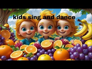 Fruit Dance Party Song for Kids | Fun Dance & Learn with Fruits | Growsmart.123
